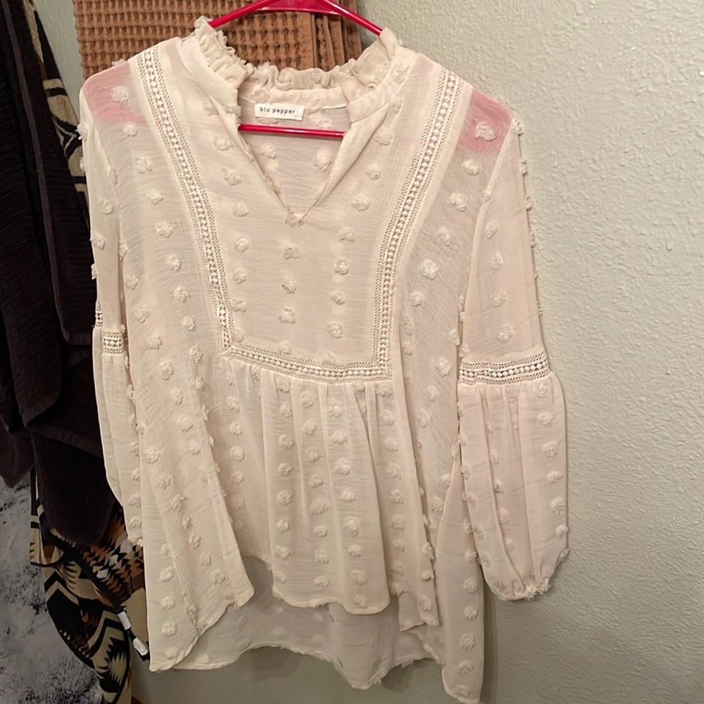 Blu Pepper blouse